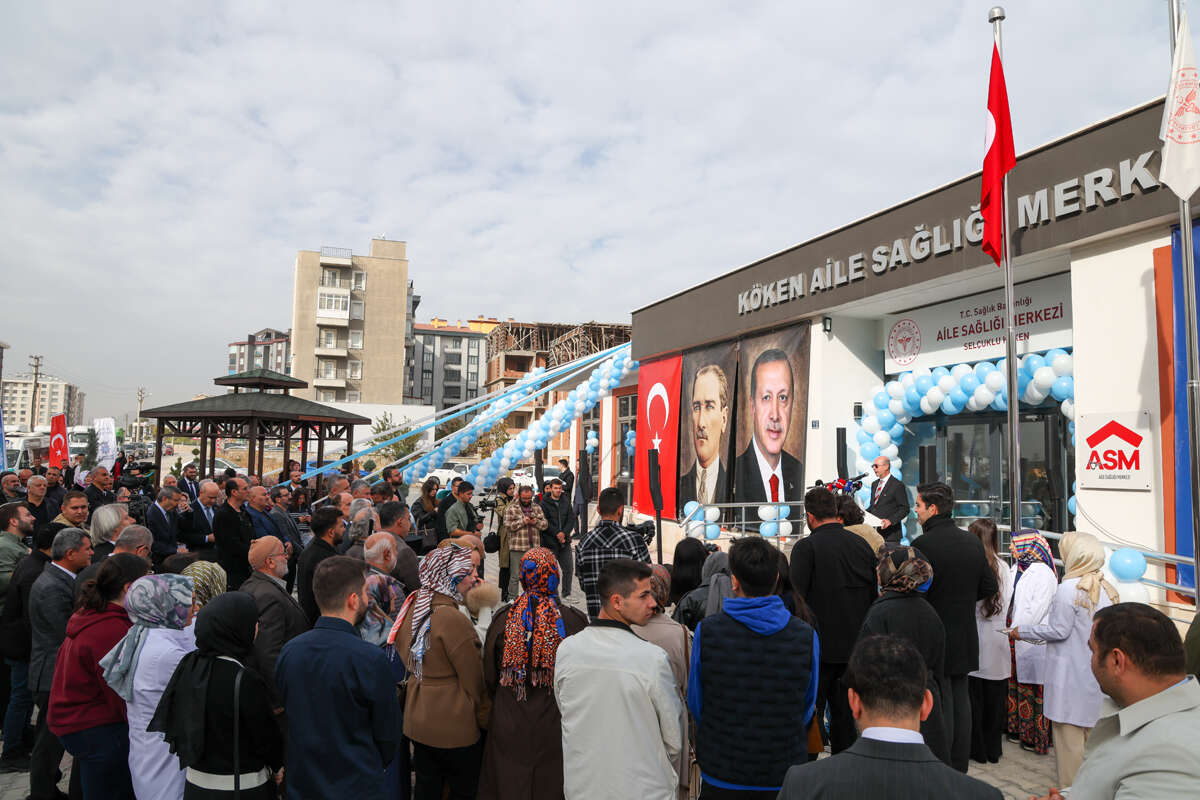 Konya hayırda yarışıyor! Selçuklu’nun yeni sağlık ocağı hizmete girdi 4